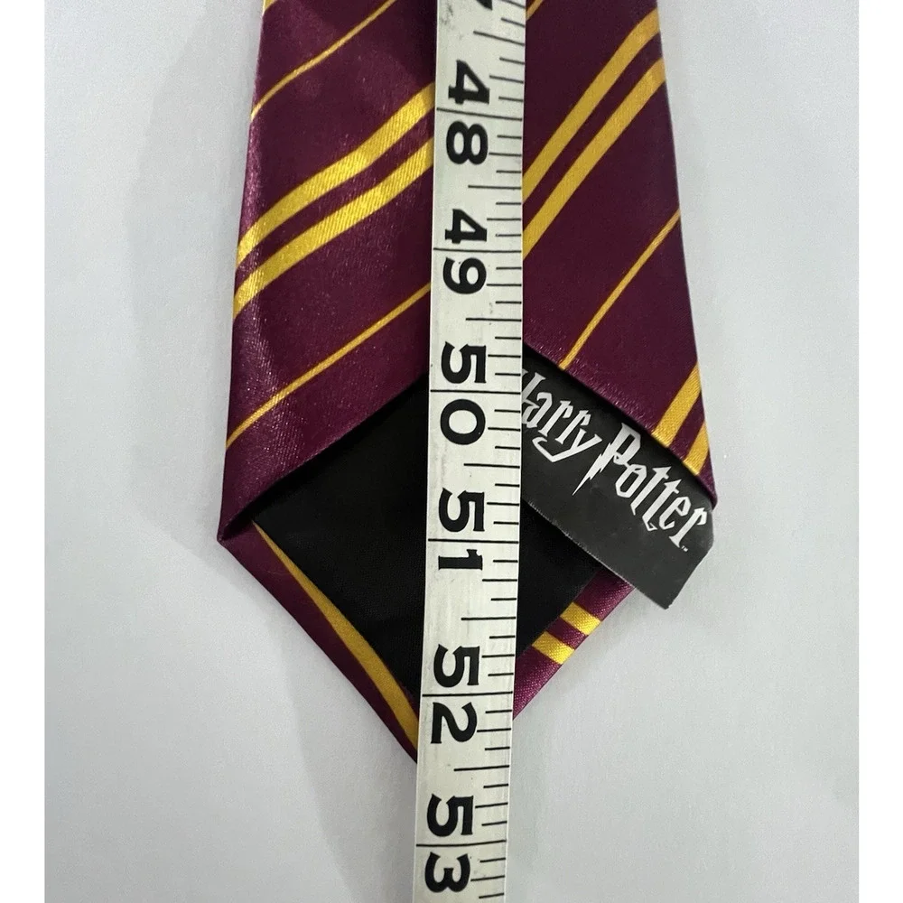 Harry Potter Gryffindor Tie Burgundy and Gold Striped Necktie 52